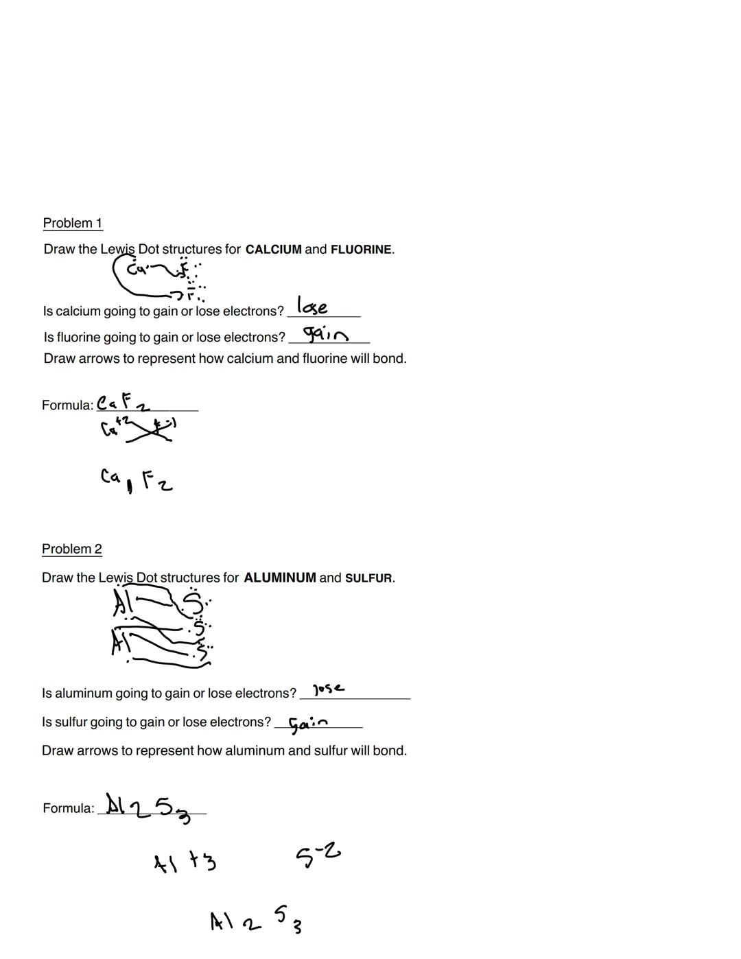 Lewis Dot Structures & lonic Bonding Notes
lonic bonds occur between a Meta I
where electrons are transfere
Metals are the electron
are elec
