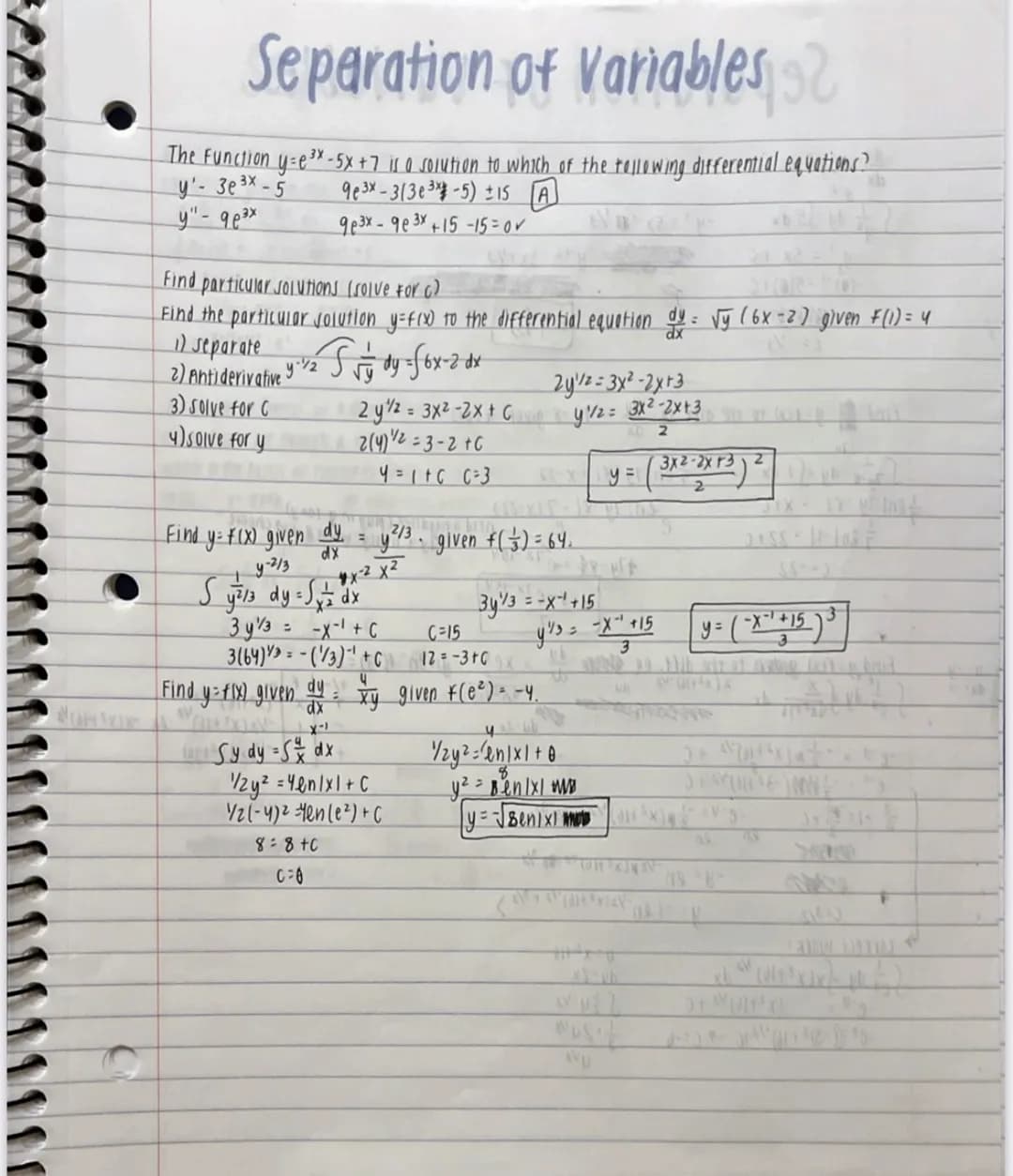 
<p>The given text is a jumble of equations and mathematical expressions with many errors. It seems to be discussing the concept of separati