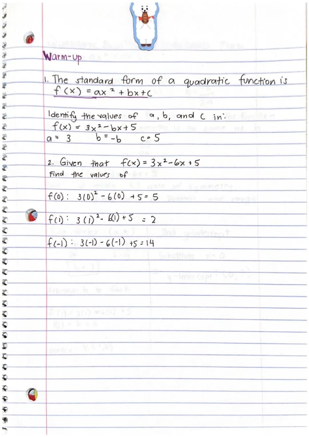 Easy Steps to Find the Vertex and Axis of Symmetry in Quadratic Equations