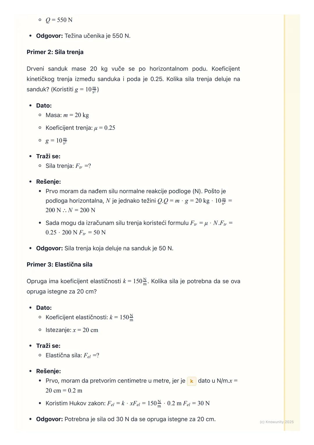 # Sila i vrste sila

Uvod u sile

Sila je osnovni pojam u dinamici. Dinamika proučava zašto se tela kreću, a
odgovor je zbog delovanja sila.