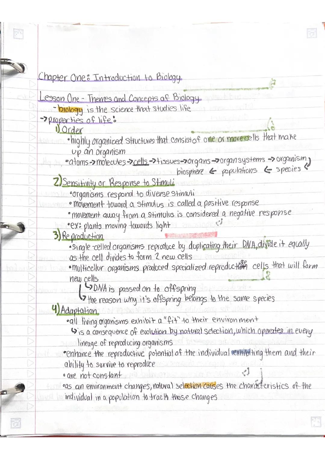 Introduction to Biology