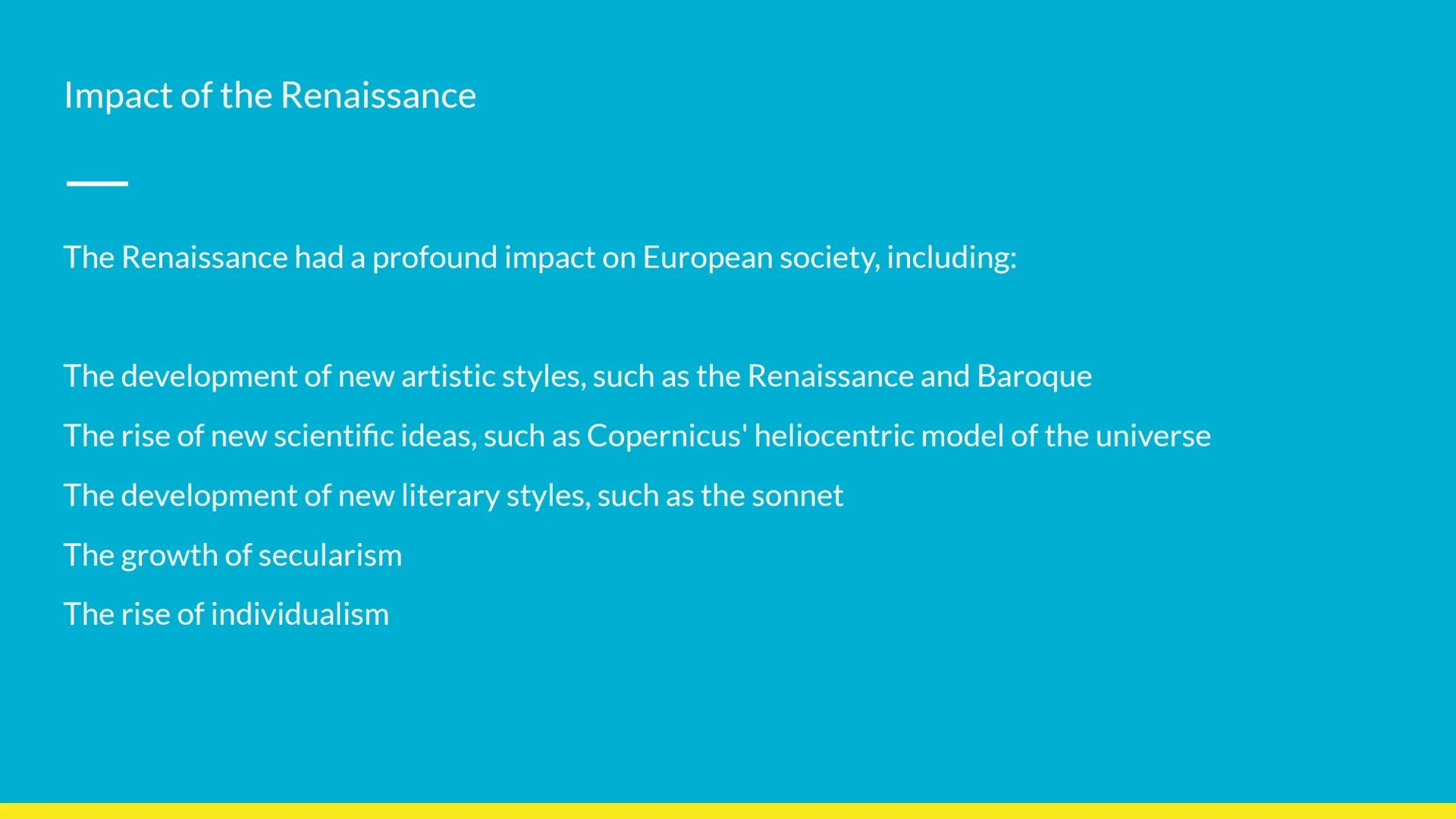 Renaissance
Introduction Introduction to renaissance
The Renaissance was a period of European history from the 14th to the 17th century, mar