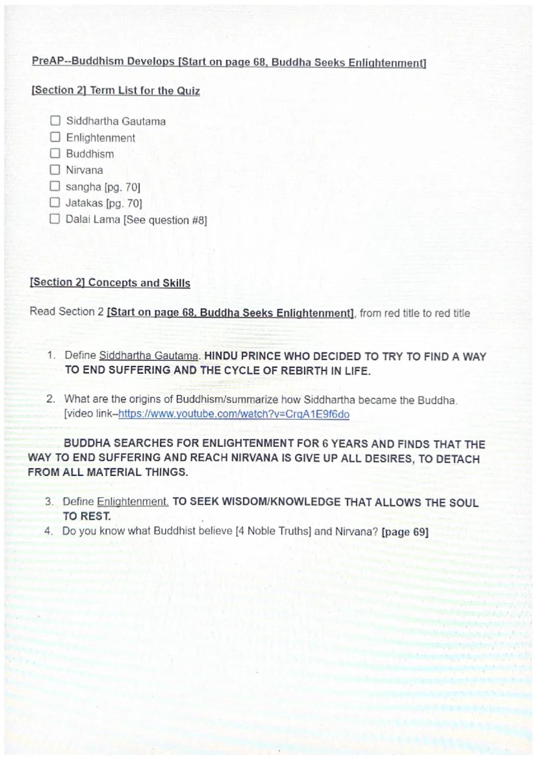 The Four
Noble Truths

1

Truth of
Suffering

2

Find Cause
of Suffering

3

Solution for
Suffering

4

Implementing
Right Action

Noble Tru