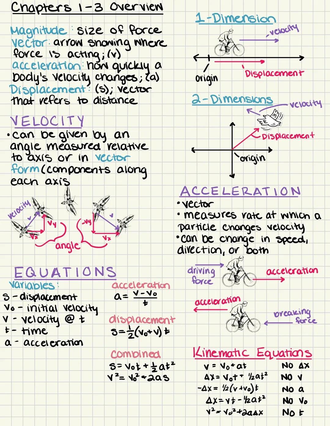 Fun Physics: Cool Kinematics and Projectile Motion from Chapters 1-3