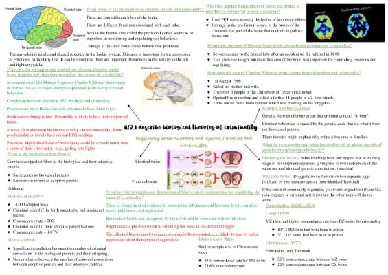 Know AC2.1 describe biological theories of criminality thumbnail