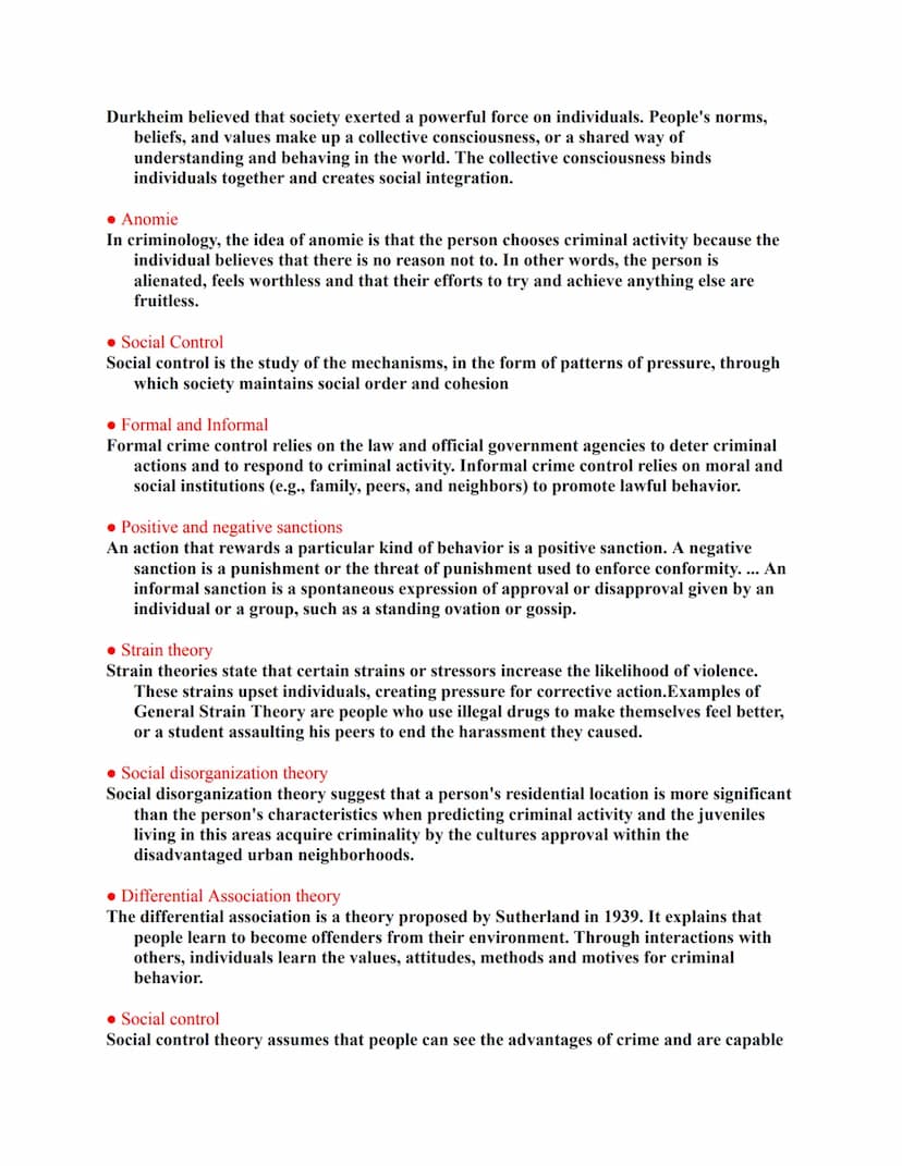 Principles of Criminal
Justice Test #2 Study Guide
• Components of a Criminal Act
three elements. the act or conduct ("actus reus"); second,