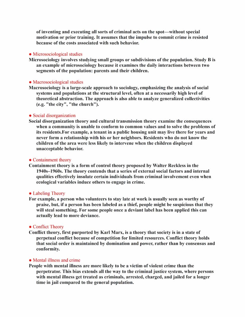 Principles of Criminal
Justice Test #2 Study Guide
• Components of a Criminal Act
three elements. the act or conduct ("actus reus"); second,