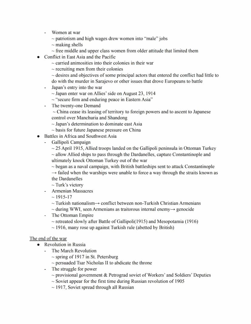 The drift toward war
Nationalist aspirations
~ self determination
●
Chapter 33 note
~ eastern Europe and Balkans→→ issue of nationalism
~ Pa