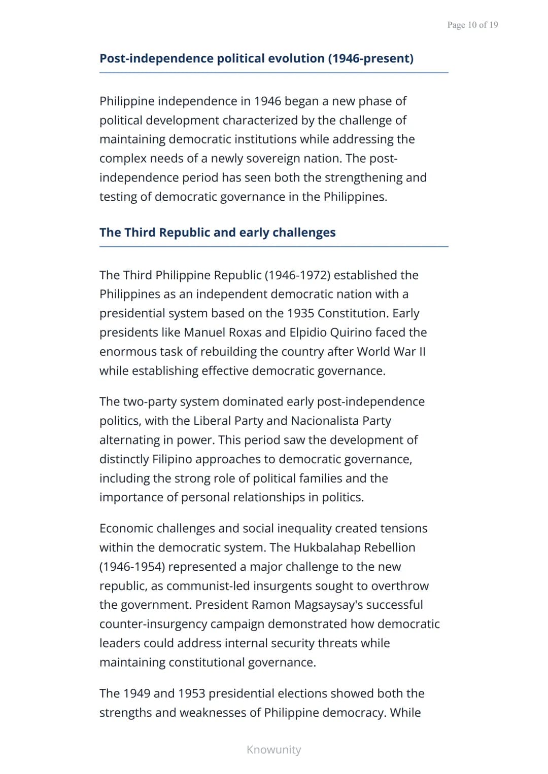 # Foundations of Philippine Politics: Historical Evolution of Our System

Tracing the development of Philippine political systems through hi