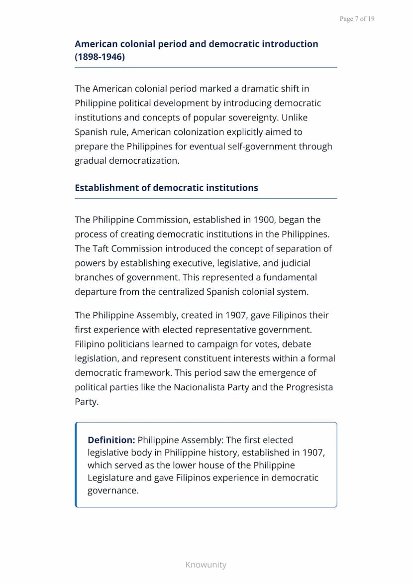 # Foundations of Philippine Politics: Historical Evolution of Our System

Tracing the development of Philippine political systems through hi