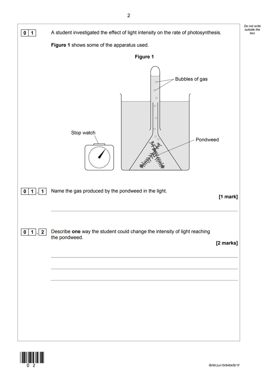 AQAZ
Please write clearly in block capitals.
Centre number
Surname
Forename(s)
Candidate signature
GCSE
COMBINED SCIENCE: TRILOGY
Foundation