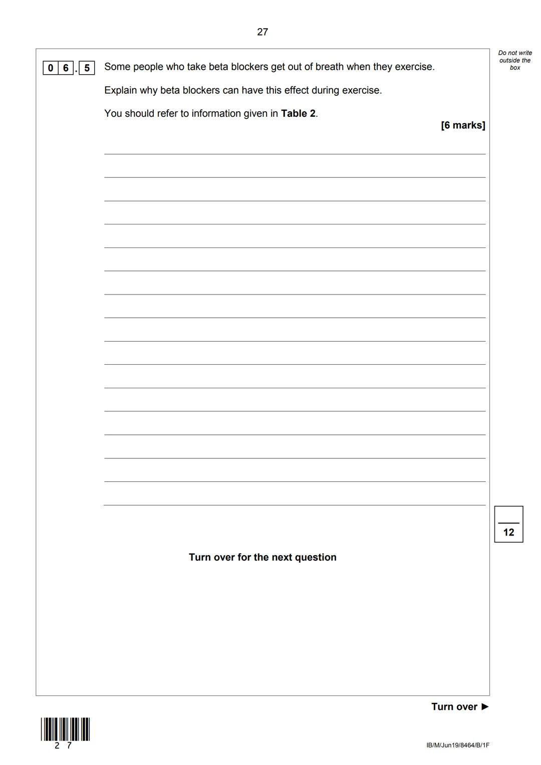 AQAZ
Please write clearly in block capitals.
Centre number
Surname
Forename(s)
Candidate signature
GCSE
COMBINED SCIENCE: TRILOGY
Foundation