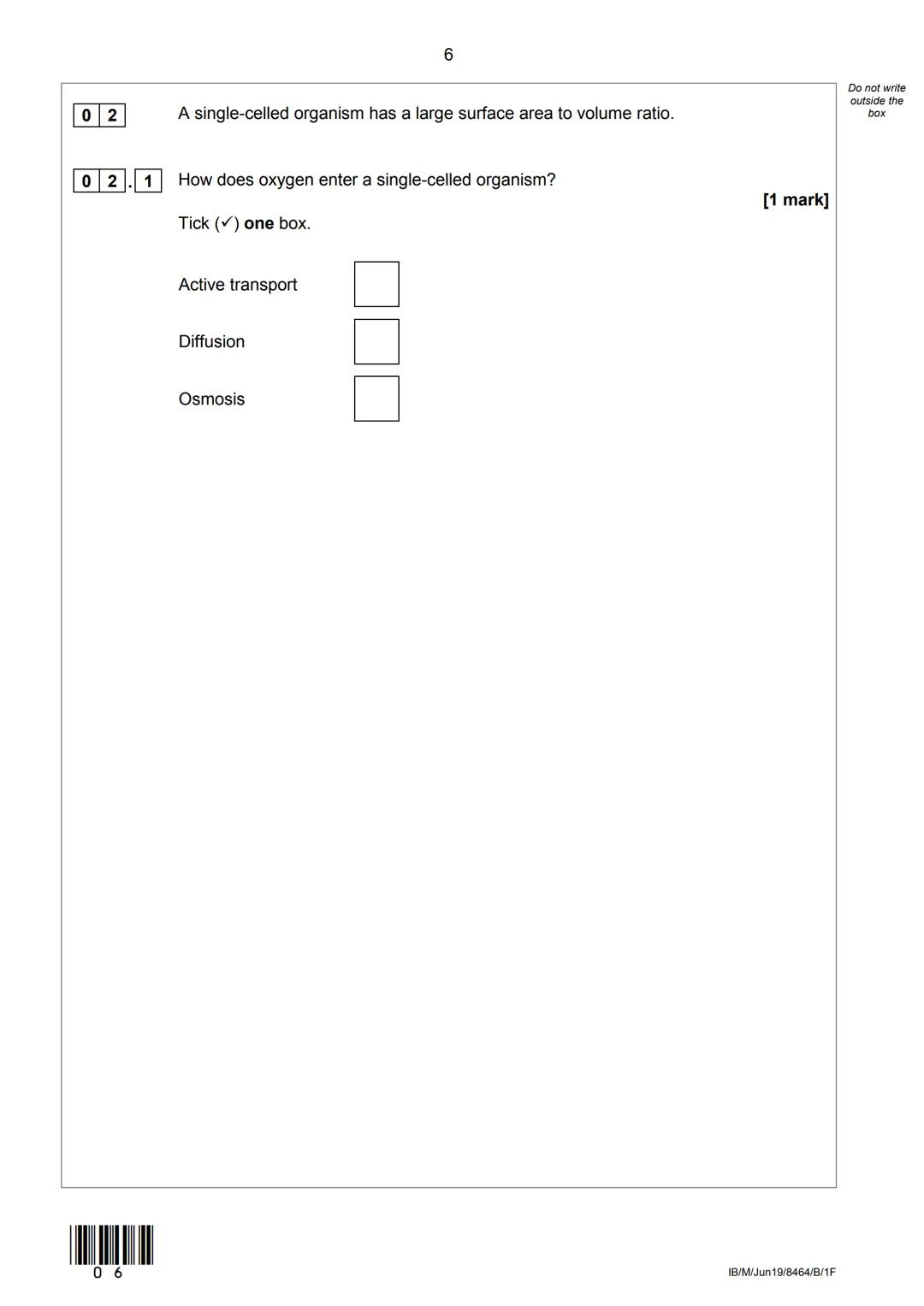 AQAZ
Please write clearly in block capitals.
Centre number
Surname
Forename(s)
Candidate signature
GCSE
COMBINED SCIENCE: TRILOGY
Foundation