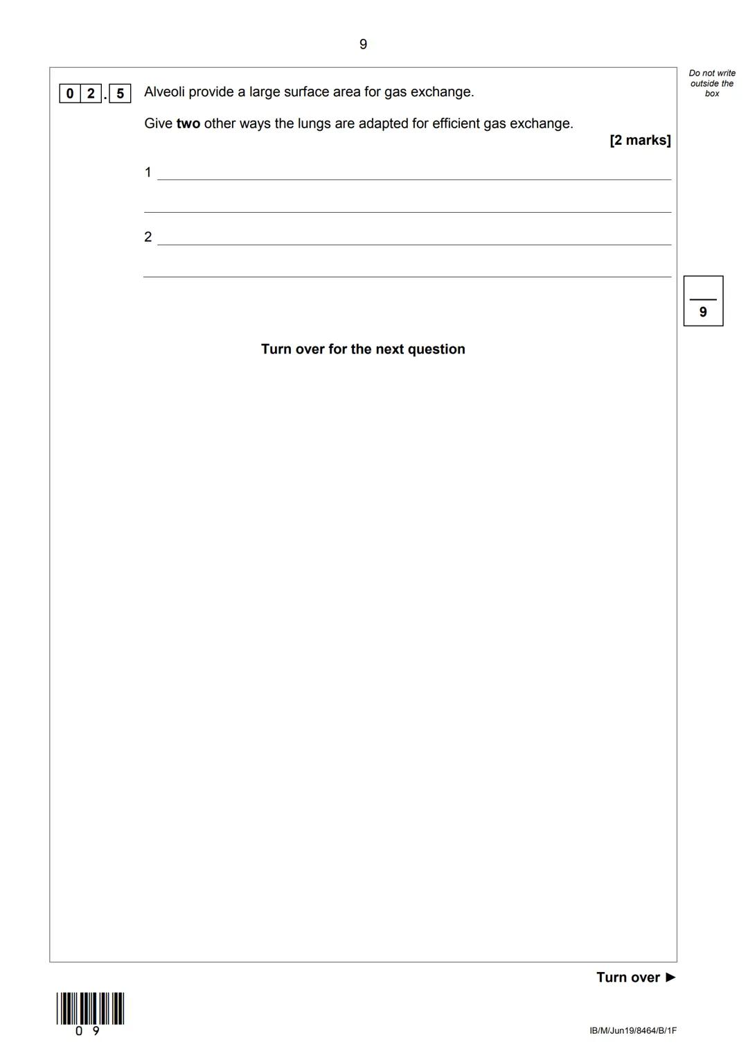 AQAZ
Please write clearly in block capitals.
Centre number
Surname
Forename(s)
Candidate signature
GCSE
COMBINED SCIENCE: TRILOGY
Foundation