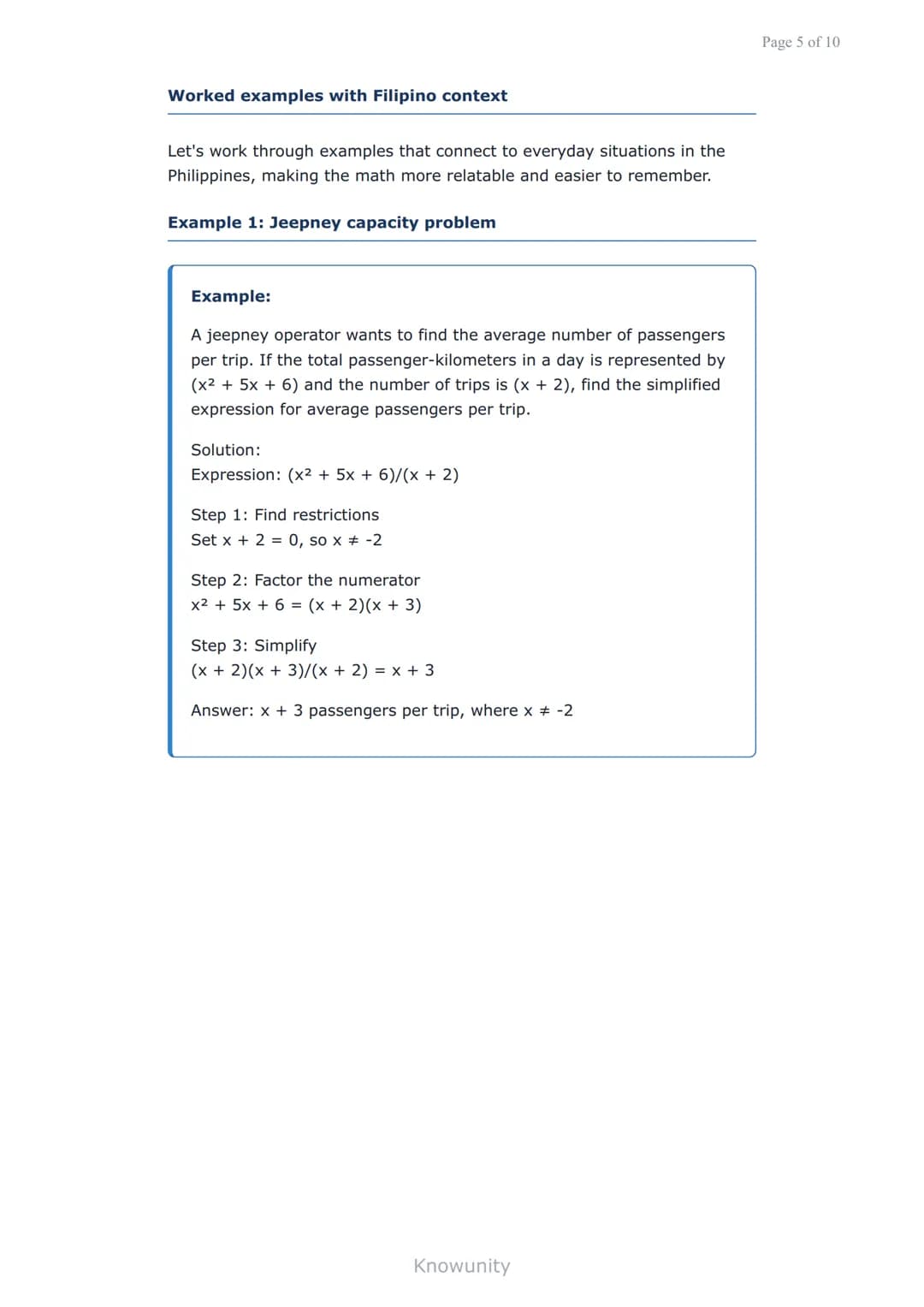 Simplifying rational algebraic expressions
Master techniques for simplifying rational algebraic
expressions
What you'll learn today
Define r