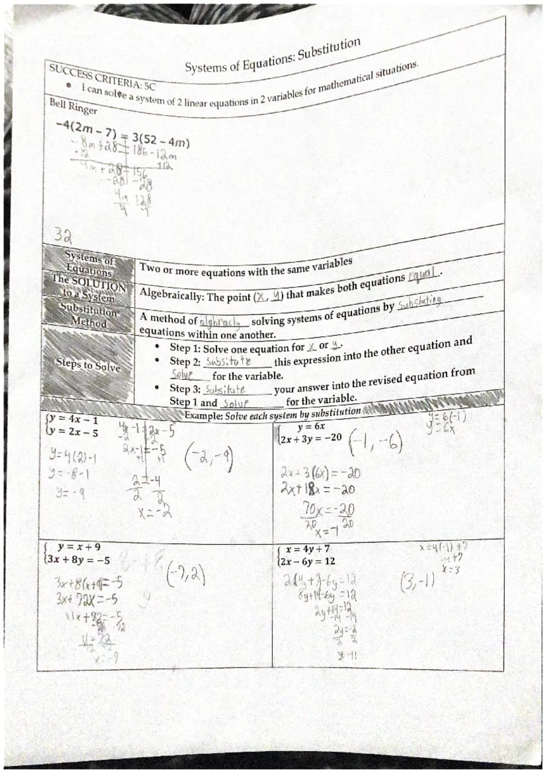 5
me
ba
b=3
Equation:
3
m
WRITE
LQUATIONS
FROM GRAPHS
Write the equations of the lines in slope-Intercept form
2.
1
b. D
Equation: 4x
no the