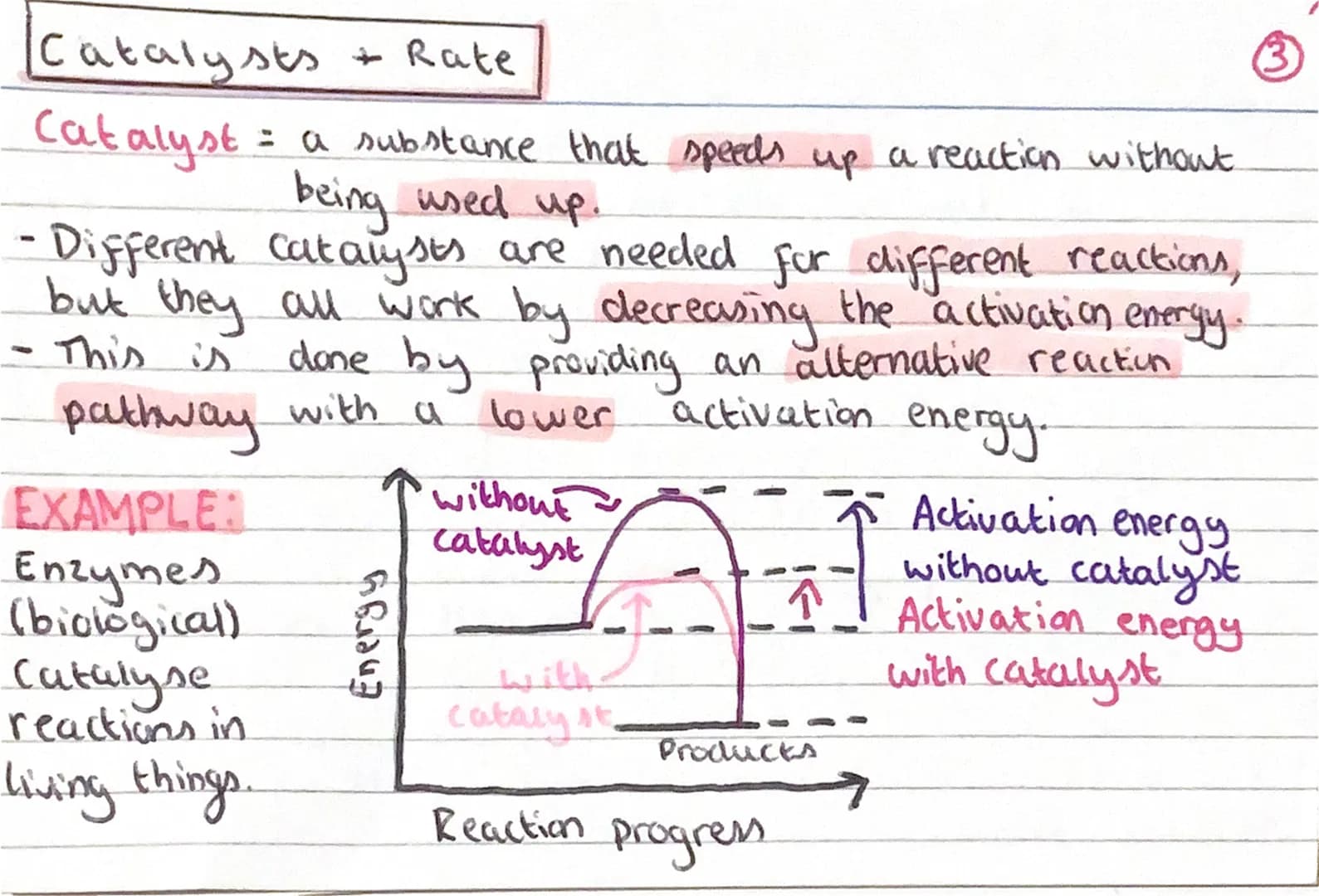 Chem
TOPIC 6
The rate and extent of chemical change
-1) Rate of reaction
2) Factors affecting rate
3) Catalysts + rate
4) Required practical