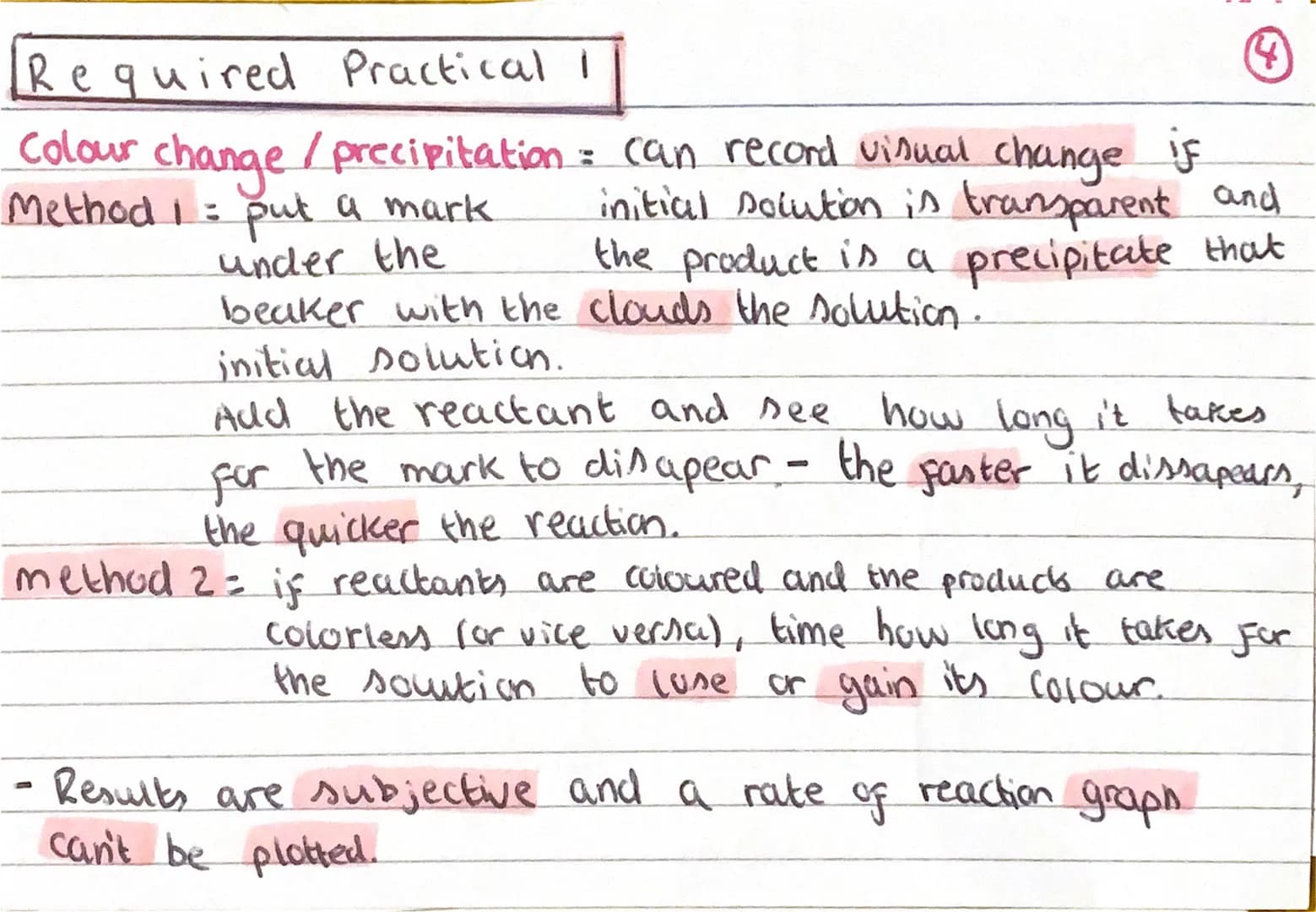 Chem
TOPIC 6
The rate and extent of chemical change
-1) Rate of reaction
2) Factors affecting rate
3) Catalysts + rate
4) Required practical