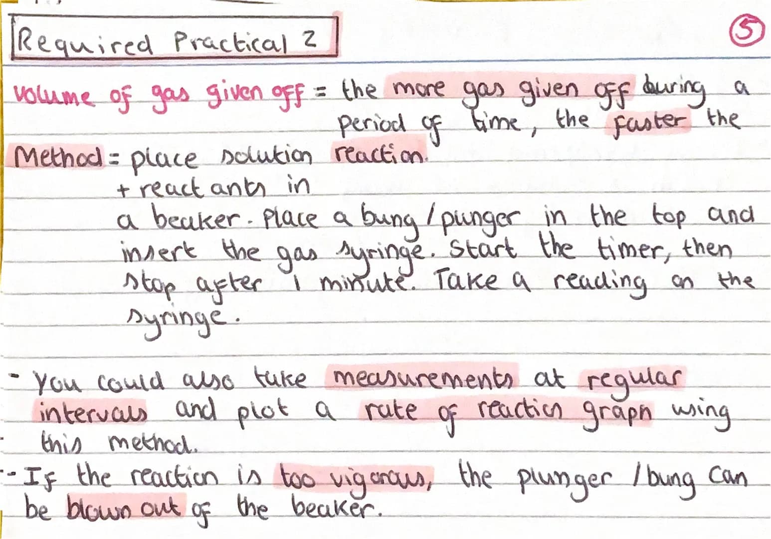 Chem
TOPIC 6
The rate and extent of chemical change
-1) Rate of reaction
2) Factors affecting rate
3) Catalysts + rate
4) Required practical