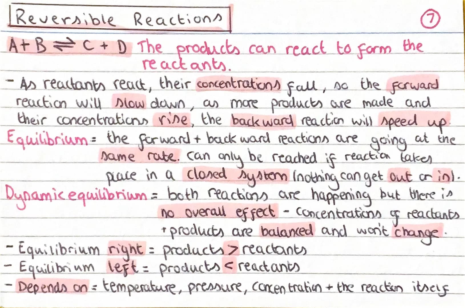 Chem
TOPIC 6
The rate and extent of chemical change
-1) Rate of reaction
2) Factors affecting rate
3) Catalysts + rate
4) Required practical