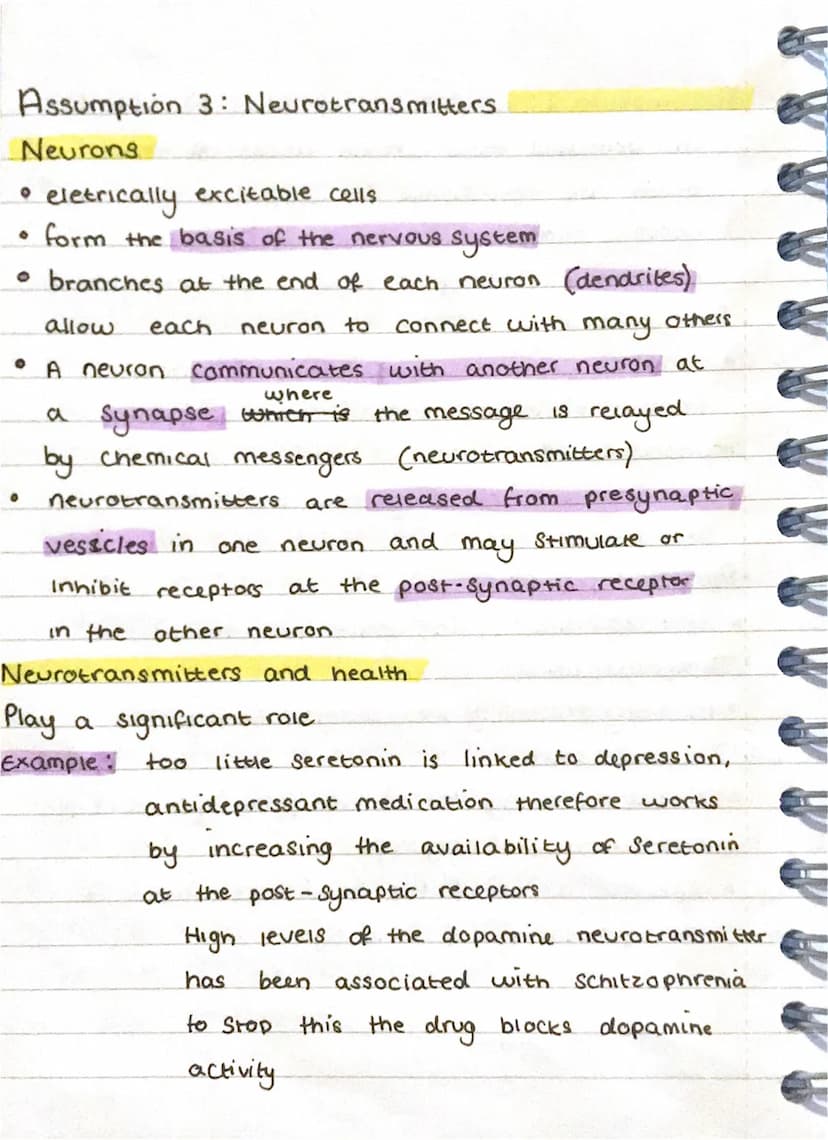 Biological Approach Assumptions
Assumption 1: Evolutionary influences
• theory of evolution has been used to explain
how the human mind and 