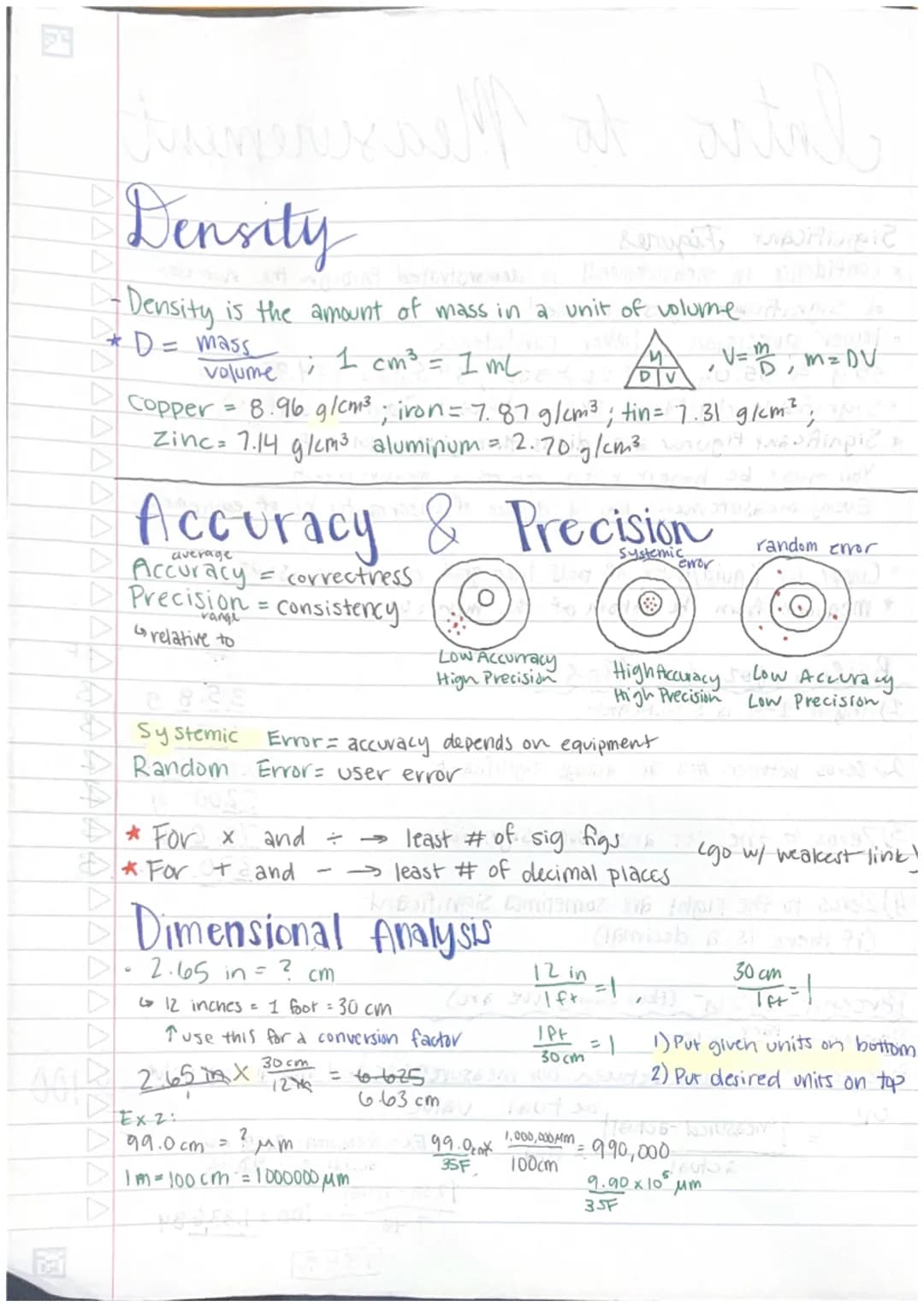 Intro to Measurement
Significant Figures
want
* Confidence in measurements is demonstrated through the number
of Significant digits recorded