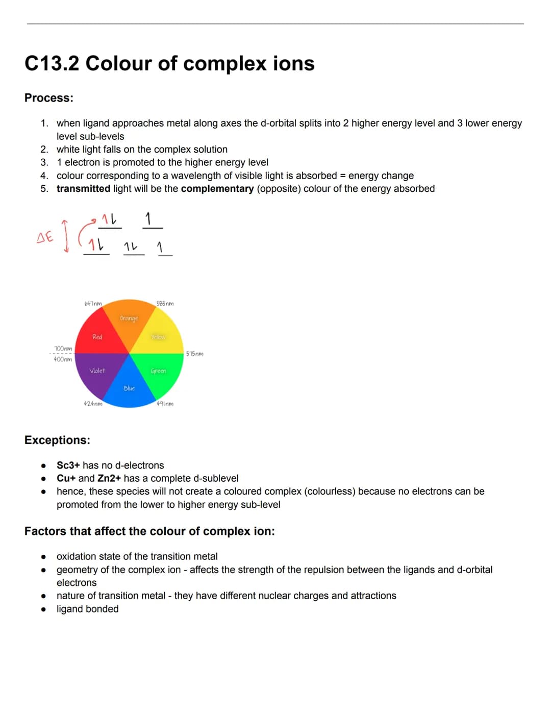 C3.1 The periodic table
● the periodic table is arranged in order of atomic number (Z)
● Nuclear charge: the total charge of all the protons