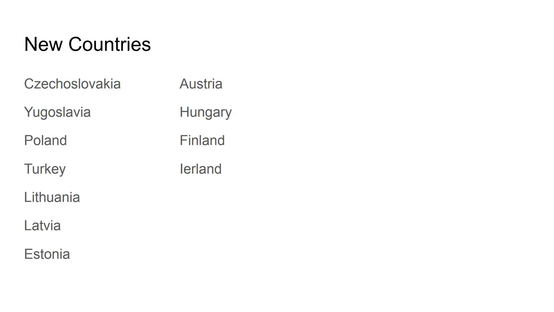 # The End of WWI

Fourteen Points vs. Treaty of Versailles Directions

Use your textbook pp. 341-343 and this
link: Fourteen Points v. Treat