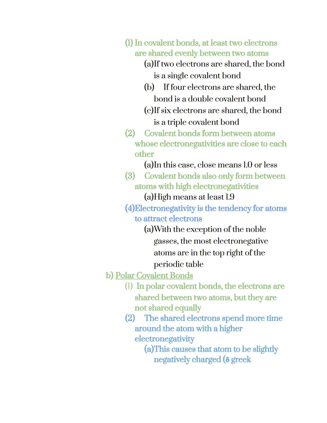 Chemical Bonds Notes
I. Atoms vs. Molecules
II.
A. An atom acts as a single particle of matter.
B. A molecule is a small structure made up o