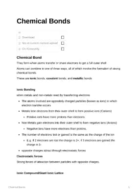 Know Chemical Bonds  thumbnail