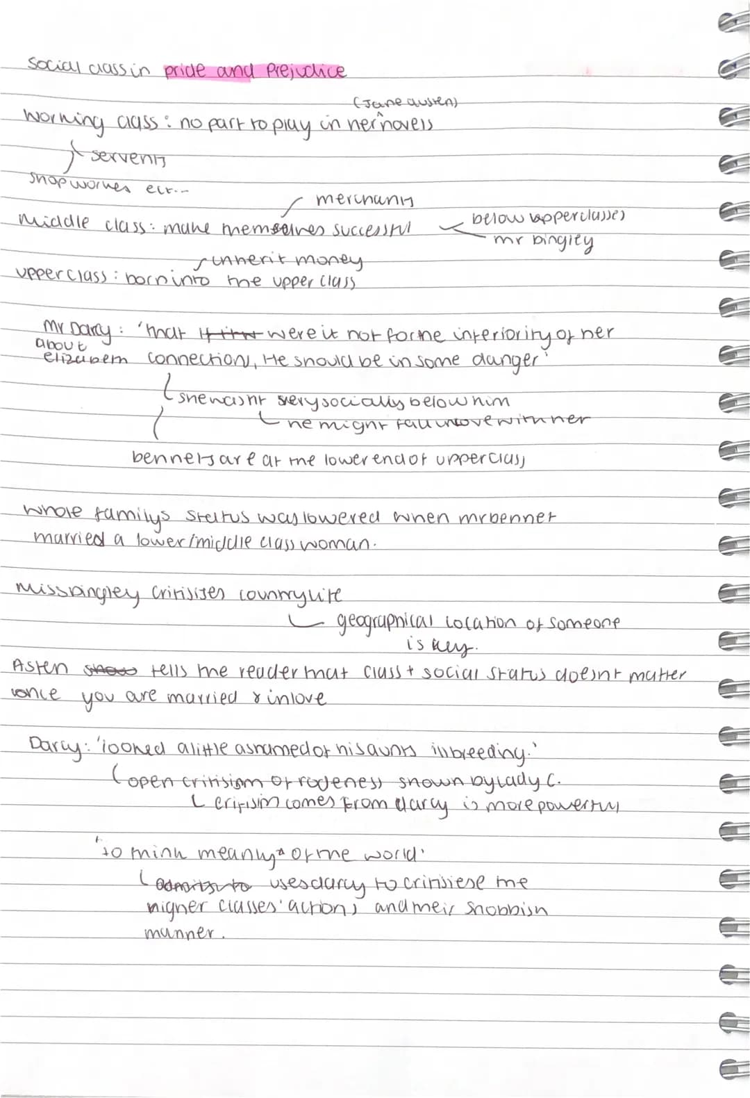 Pary
English Lit.
Pride and prejudice
LOVE AND MARRIAGA:
Love is based around material weath + succen
single man
possession of a good fortun