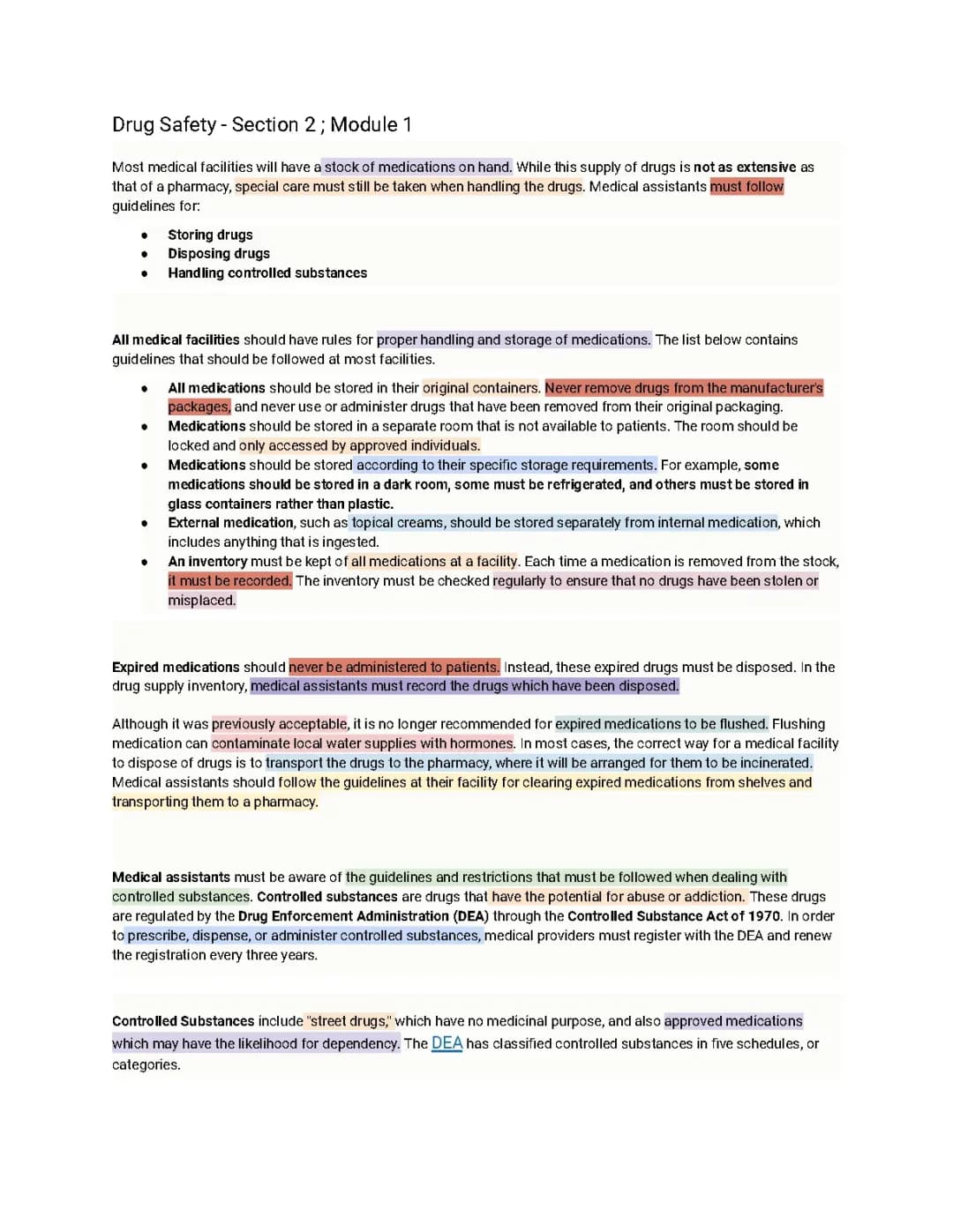 Pharmacology - Drug Safety - Section 2
