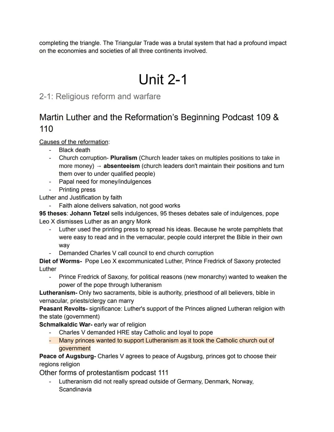 Unit 1
Renaissance, New Monarchies, and Exploration
The End of the Middle Ages podcast 100
Characteristics:
Feudalism as governing AND econo