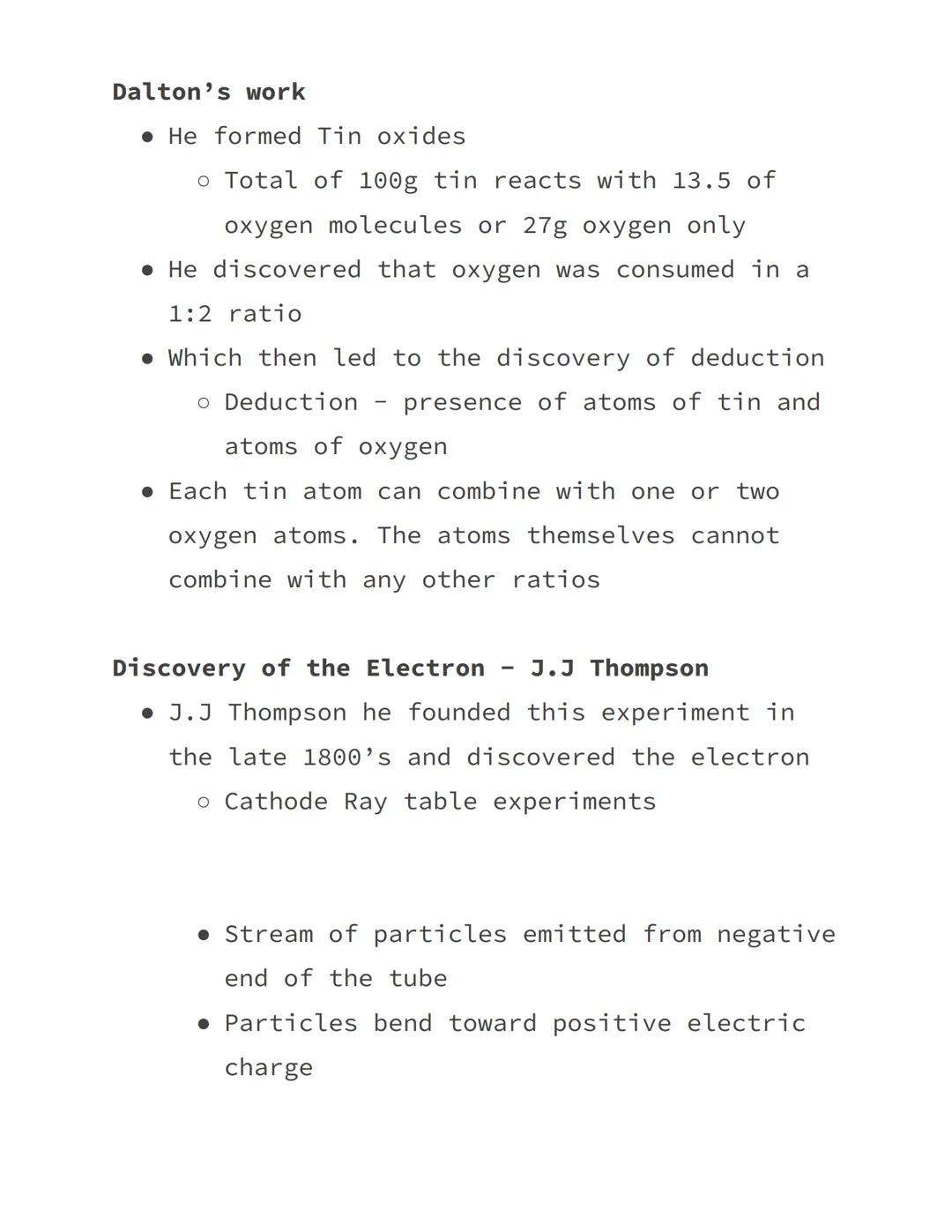 Atomic Theory Explained
The atomic theory is made up of a bunch of
different theories but it starts with Dalton.
Dalton's theory
• These ide