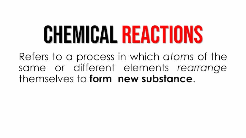 CHEMICAL REACTIONS HOW WERE YOU ABLE TO
IDENTIFY A CHEMICAL REACTION
FROM A PHYSICAL ONE? BUT WHAT IS THE DIFFERENCE
BETWEEN PHYSICAL AND
CH