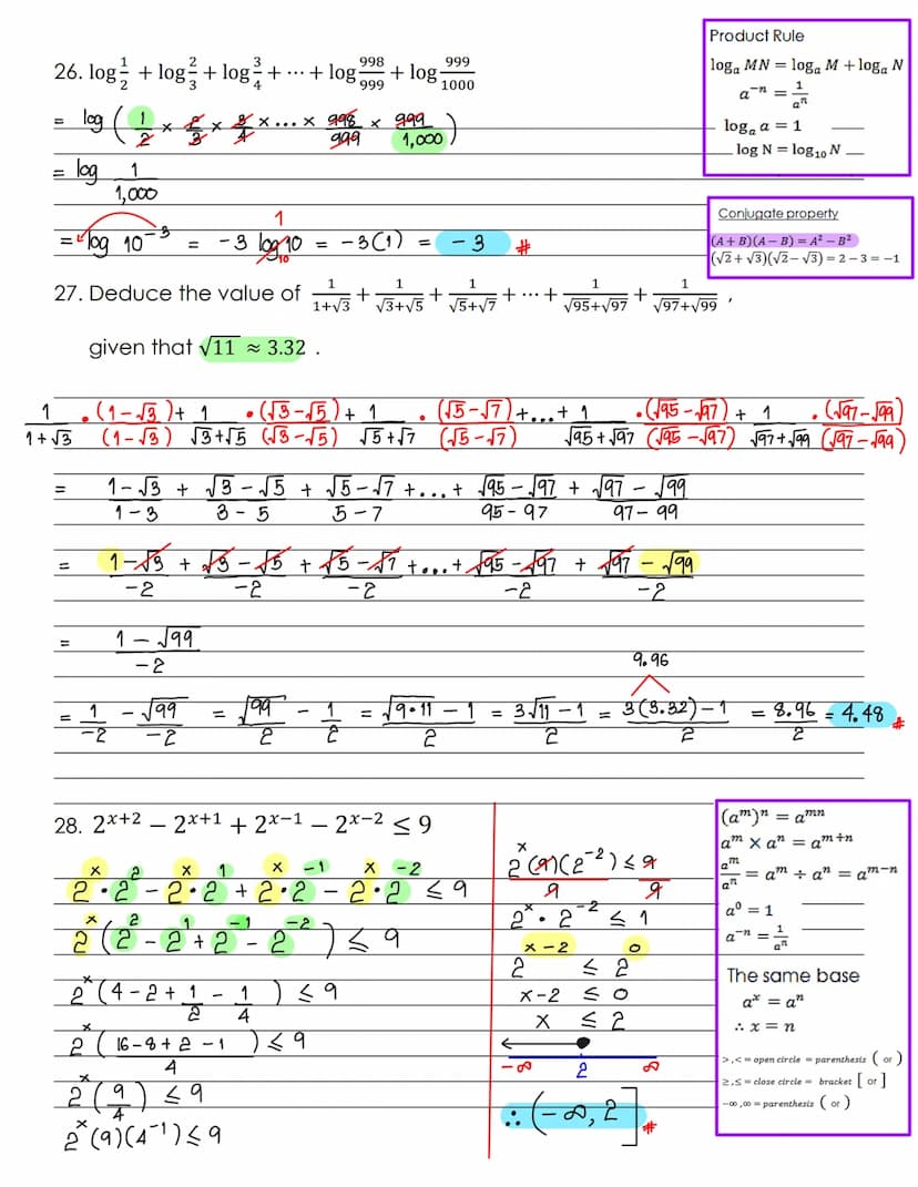 Full Name:.
Rules of surds (Square root)
A. √a = az
B. (√a)² =
C. Vam an
D. √a x √b
E. VE
= a
= ab
SARASAS WITAED SAIMAI SCHOOL
Factoring Id