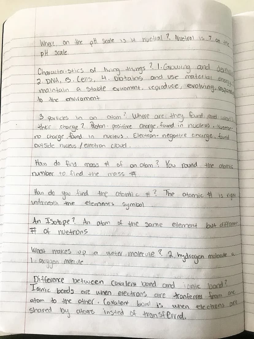 Chapter 1-10 Notes
Biology Midterm Study Guide
куага
gathering and
What is science? An organized way
analyzing evidence about the
What is a 