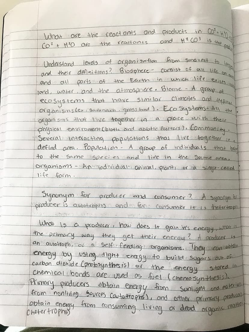 Chapter 1-10 Notes
Biology Midterm Study Guide
куага
gathering and
What is science? An organized way
analyzing evidence about the
What is a 