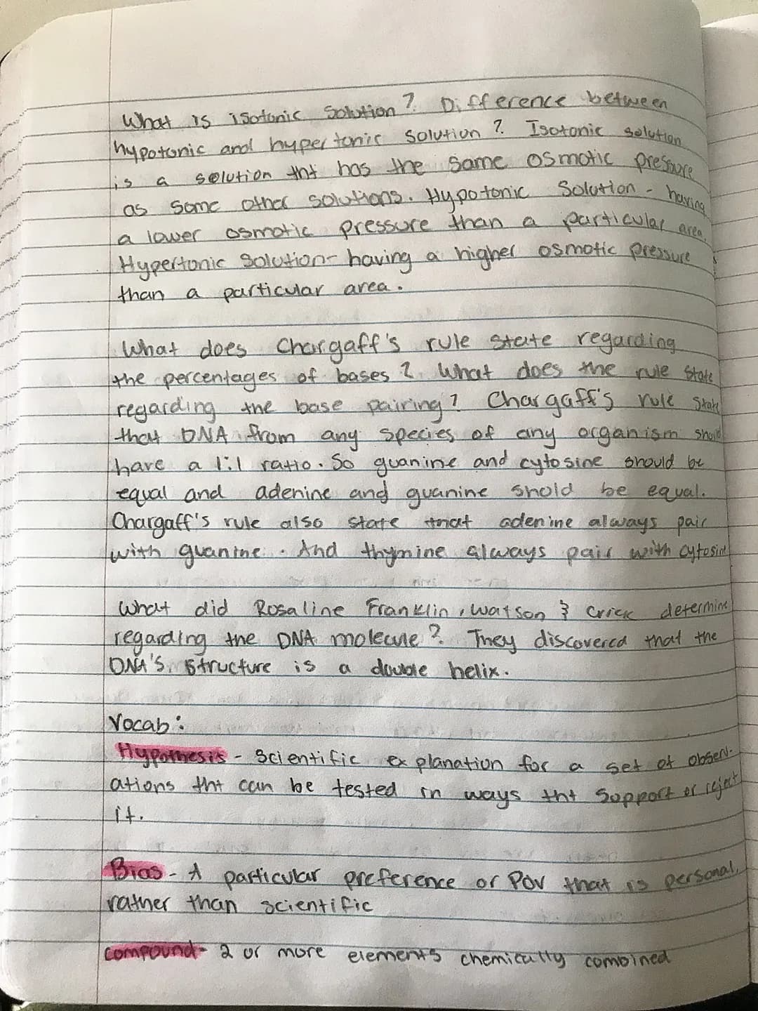 Chapter 1-10 Notes
Biology Midterm Study Guide
куага
gathering and
What is science? An organized way
analyzing evidence about the
What is a 