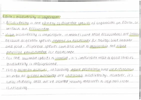 Know Biology Topic 7 Ecology Part 4: Biodiversity, Waste Management, Global Warming and Deforestation. thumbnail