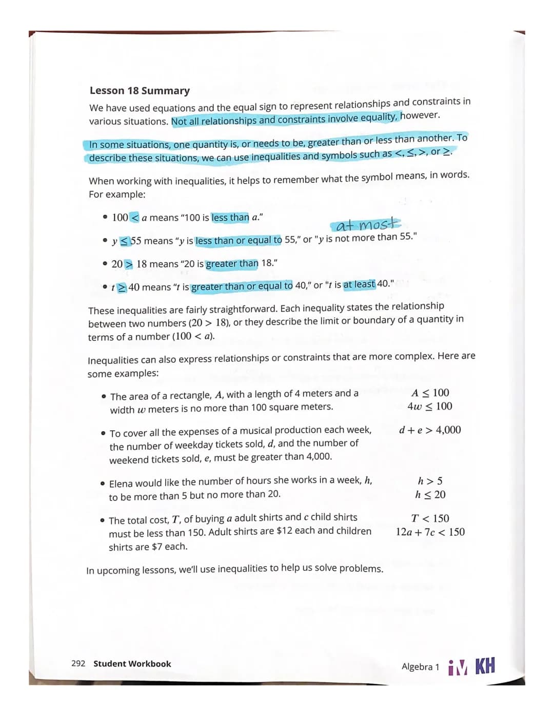 Using Inequalities for Real-Life Problems: Math Fun with Elevator Limits