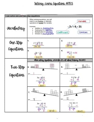 Know Solving Linear Equations  thumbnail