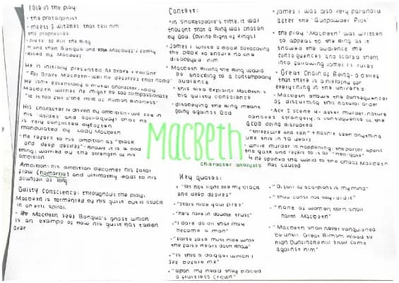 Know Macbeth character analysis  thumbnail