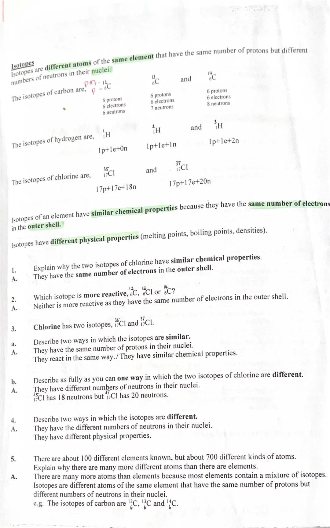 Isotopes 