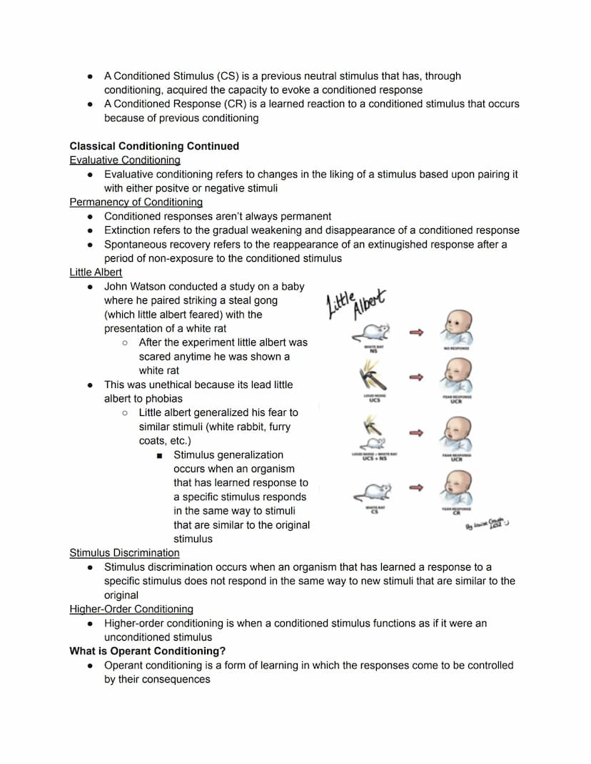 What is Learning and the Basics of Classical Conditioning?
Learning
• Learning is any relatively durable change (long-lasting) in behavior o