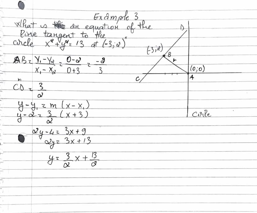 Formula:
(x-h)² + (y_k)²²= ²
Chapter 8.3
1) Graph 2 you
2
xz 6
Example 1
x² + y² = 36
Center 10;0)
2-X +36
(0,0)
(2;-5)
x² + y ² z r²²
6
(=)