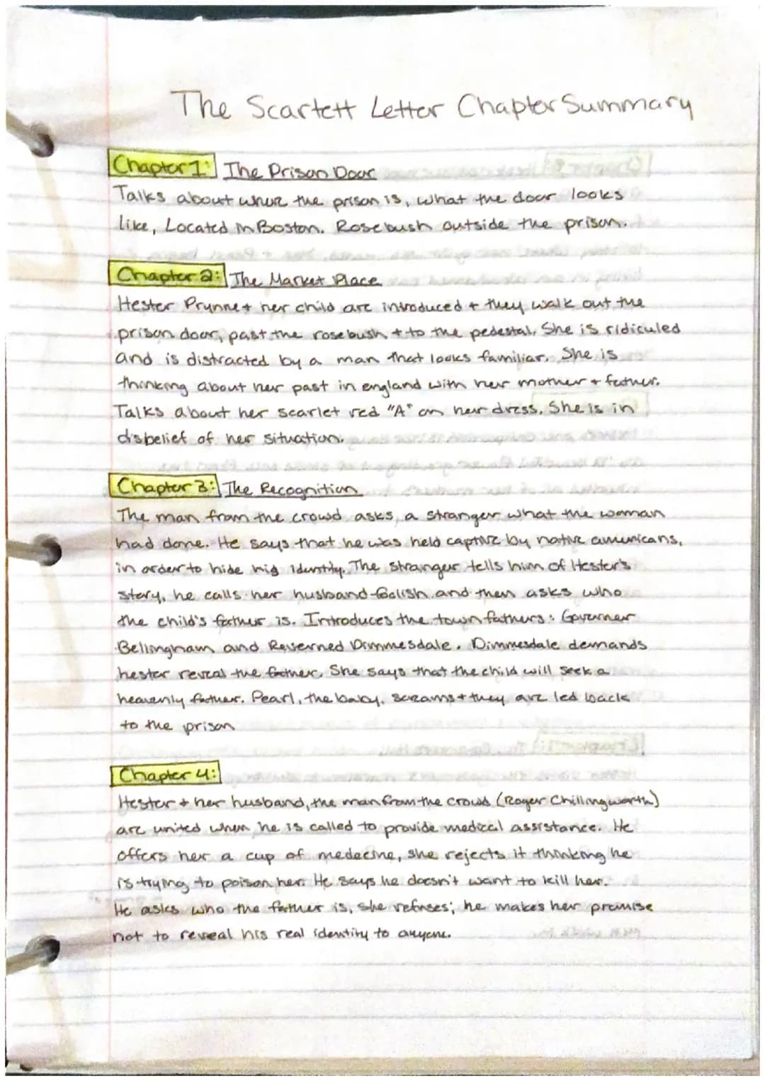 The Scarlet Letter Chapter 1: What the Prison Door Means