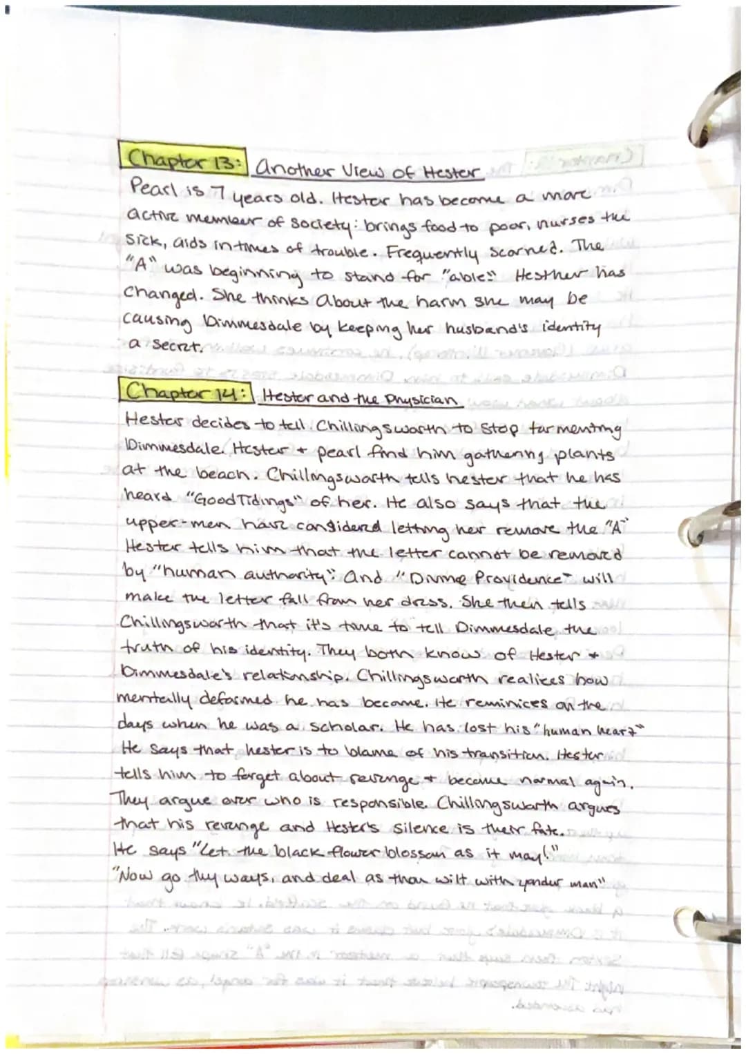 The Scartett Letter Chapter Summary
Chapter 1 The Prison Doar
Talks about where the prison is, what the door looks
Like, Located in Boston, 