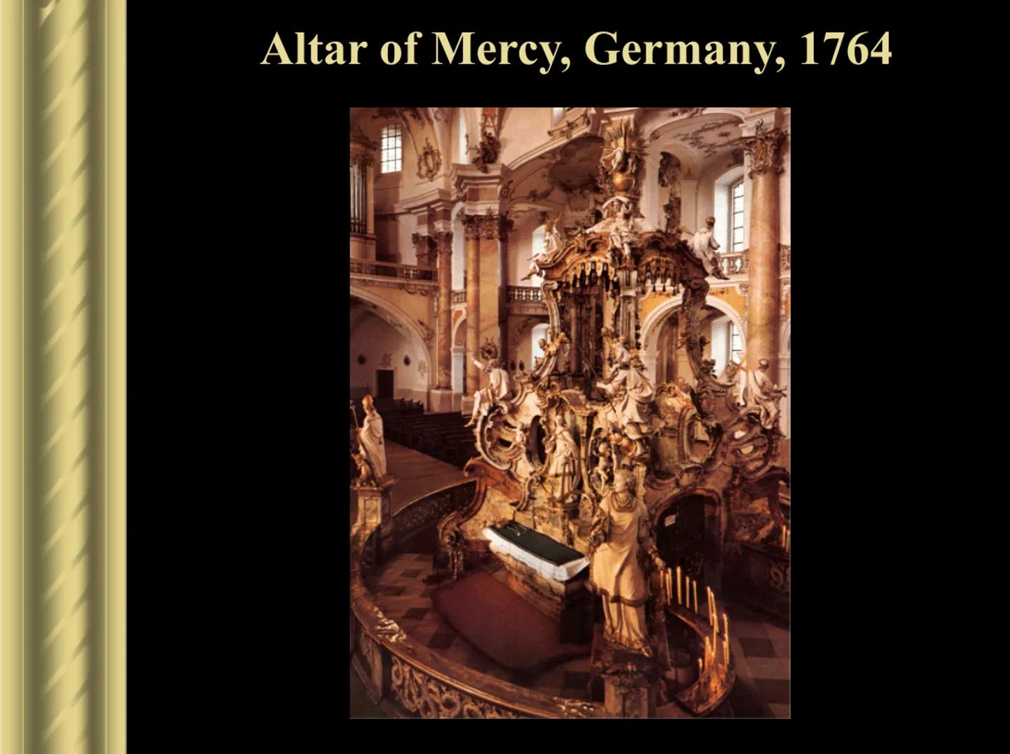 464
Baroque
Art &
Architecture
AP EUROPEAN HISTORY Baroque
► 1600- 1750.
From a Portuguese word
"barocca",
meaning "a pearl of irregular
sha