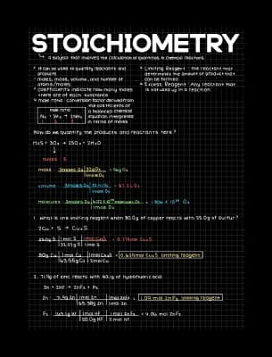 Know Stoichiometry: Chemistry thumbnail